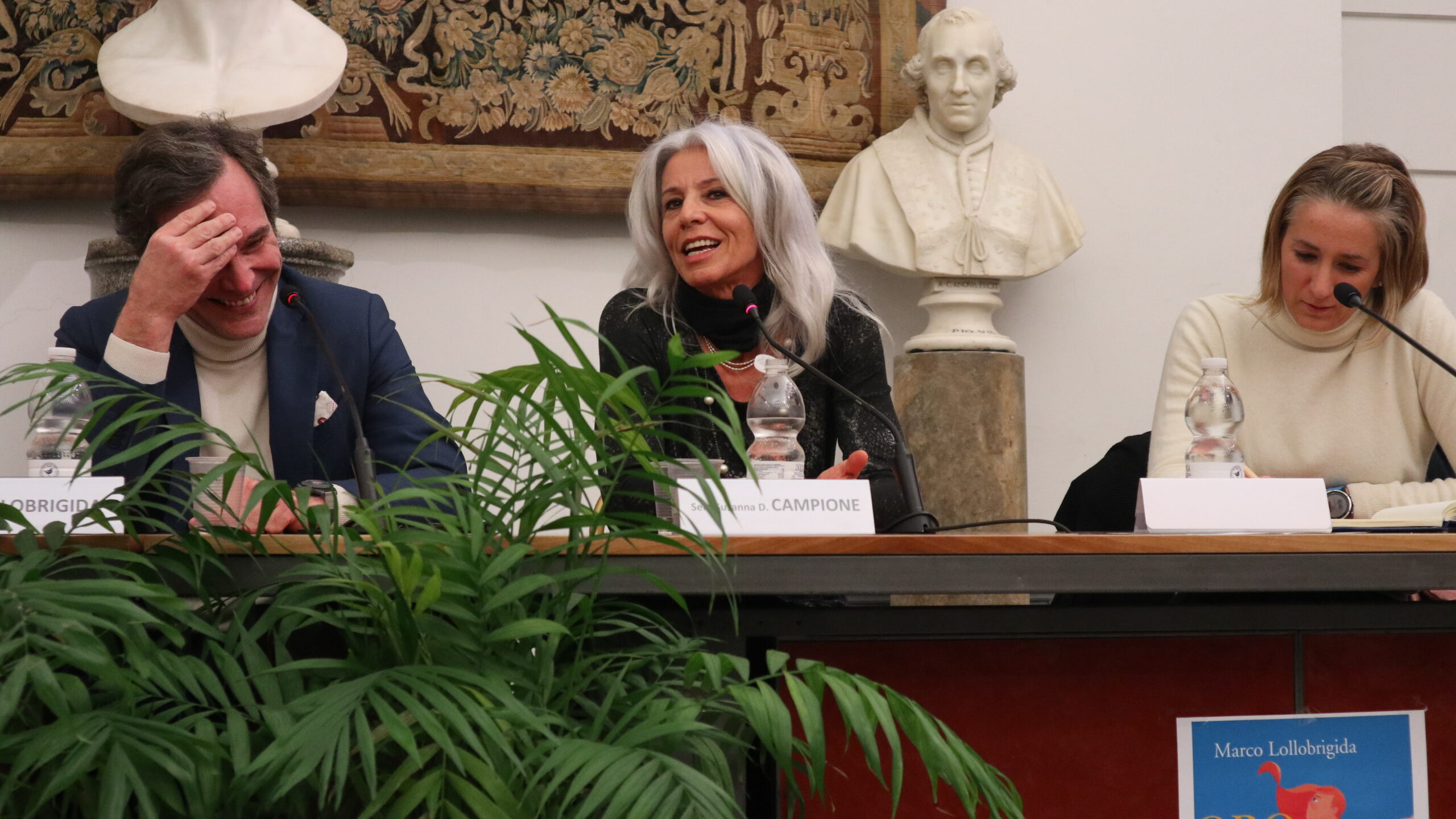 Oro Rosa, alla presentazione in Campidoglio anche Antonella Bellutti e Caterina Banti